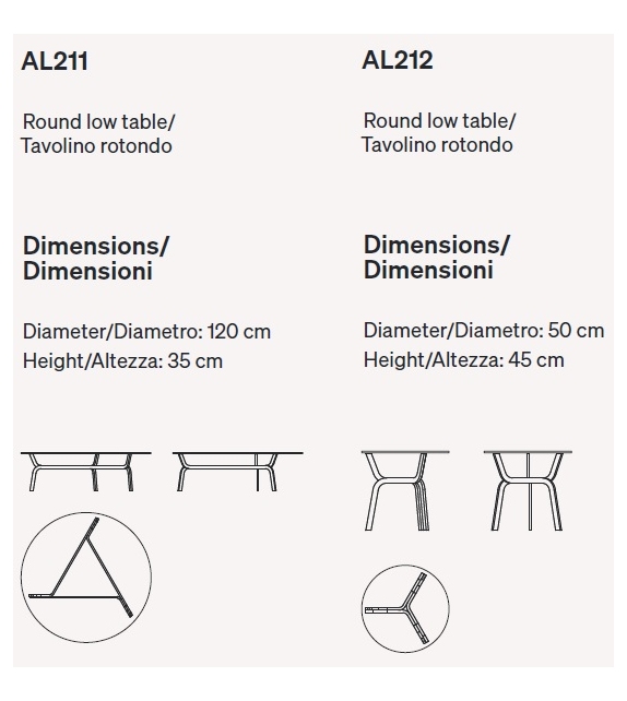 Roots Baleri Italia Table d'Appoint