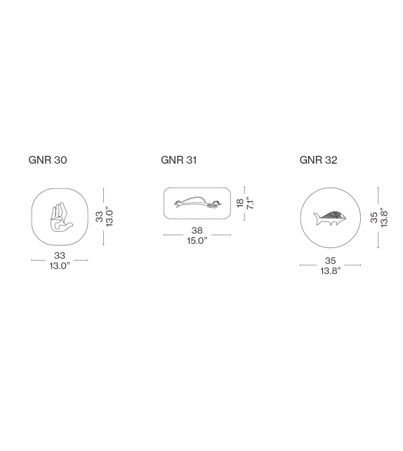 Collection Chandigarh Cassina Bandeja
