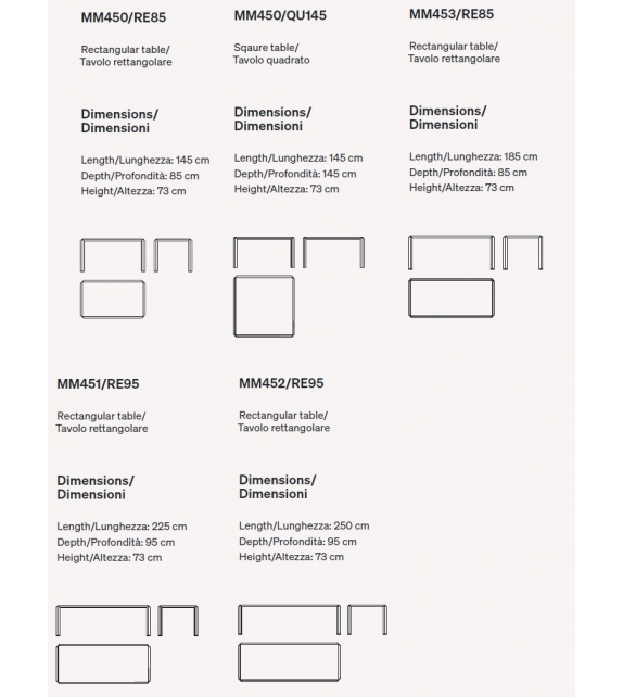T-Table Baleri Italia Mesa