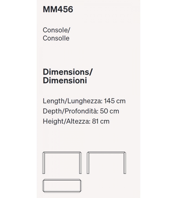 T-Table Baleri Italia Console