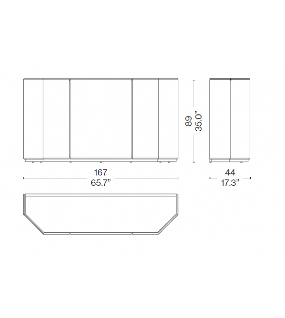 Bramante 3.1 Cassina Storage Unit