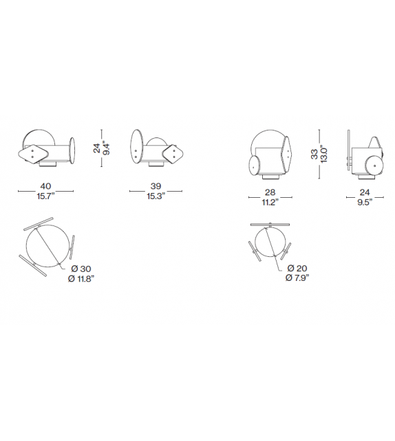 Colourdisc 797 Vase Cassina