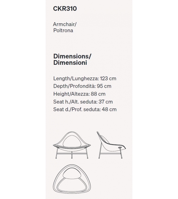 Bermuda Baleri Italia Poltrona