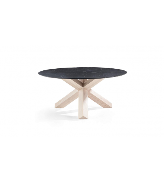 452 La Rotonda Cassina Mesa con Tablero en Mármol