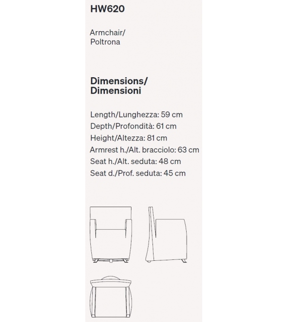 Caprichair Baleri Italia Sessel