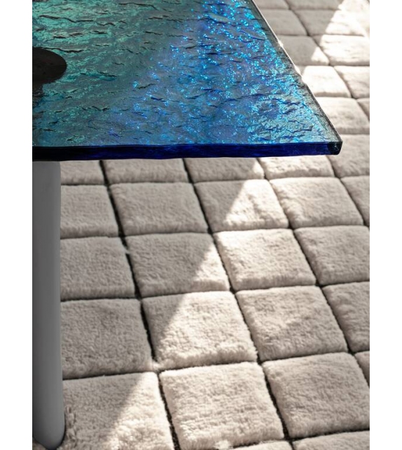 LC6 Cassina Table avec Plateau en Verre