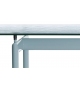 LC6 Cassina Table avec Plateau en Verre