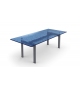 LC6 Cassina Tavolo con Piano in Vetro