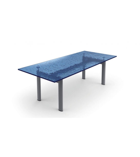 LC6 Cassina Table with Glass Top