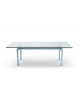 LC6 Cassina Table avec Plateau en Verre