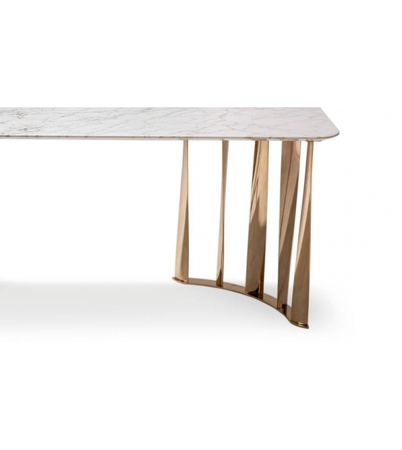 476 Boboli Cassina Tavolino con Piano in Marmo