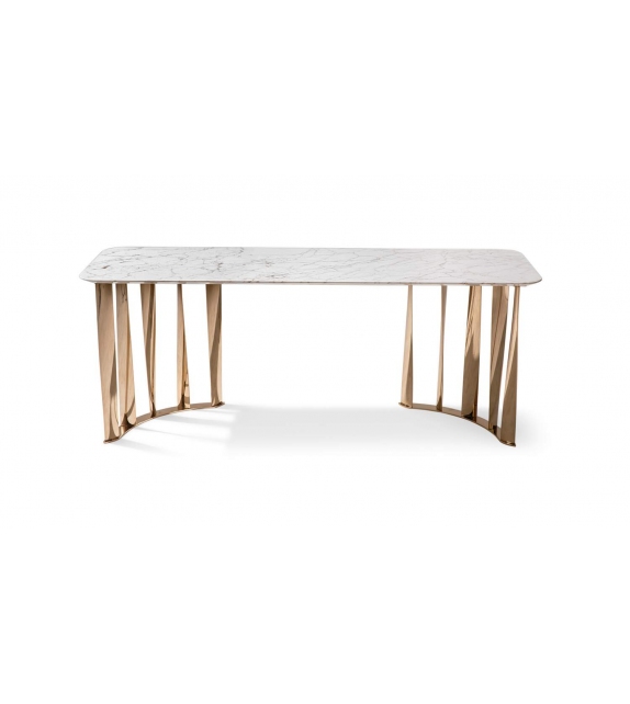 476 Boboli Cassina Table Basse avec Plateau en Marbre