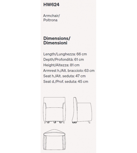 Caprilarge Baleri Italia Sessel