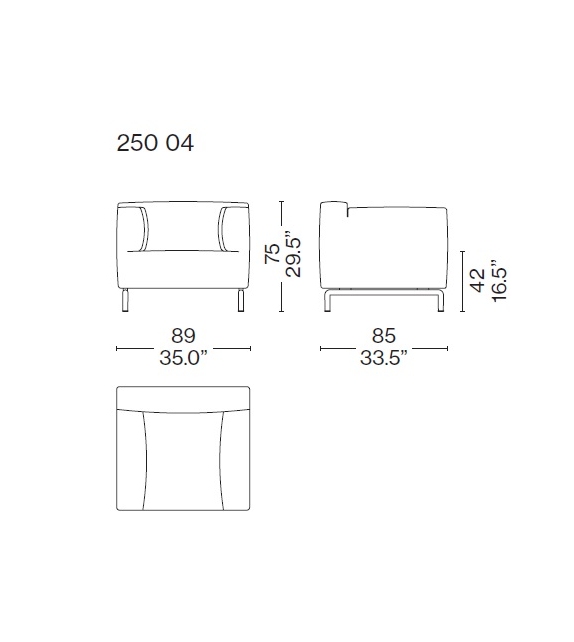 250 Met Cassina Butaca