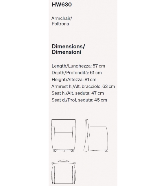Capri Jolly Baleri Italia Sessel