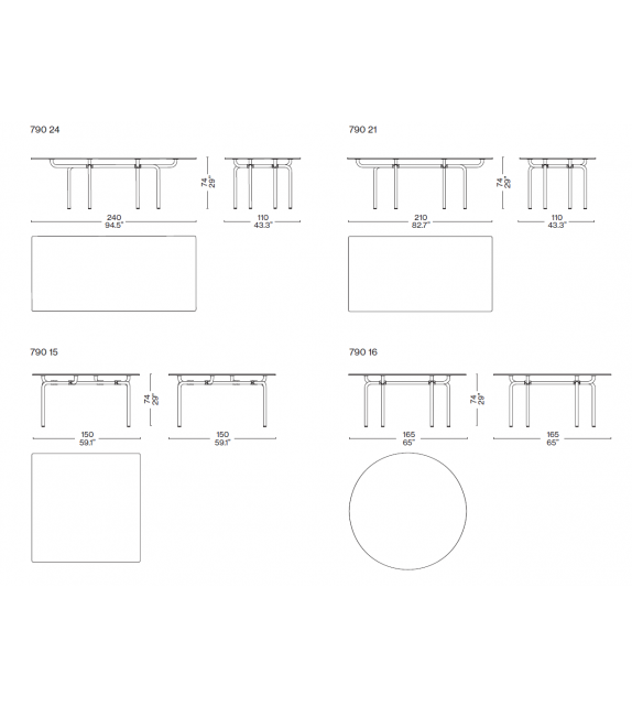 Edison Table Cassina
