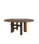 559 Sengu Cassina Table avec Plateau en Bois