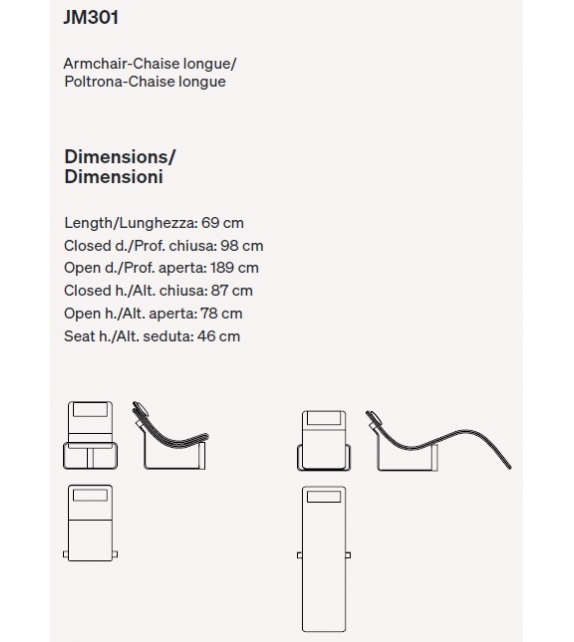 Flipt Baleri Italia Butaca - Chaise Longue