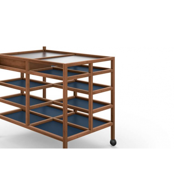 657 Serving Cart Cassina Carrello di Servizio