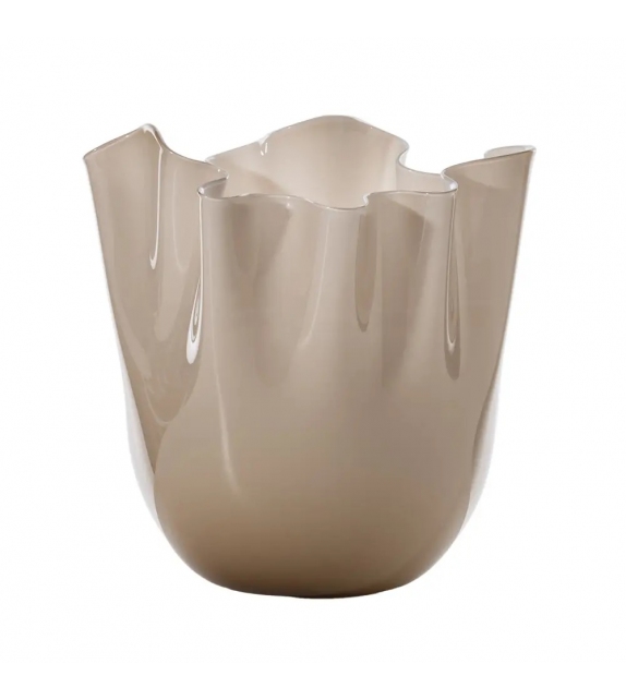 Listo para entregar - Fazzoletto Opalino 700.02 Venini Florero