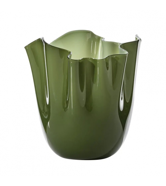 Ready for shipping - Fazzoletto Opalino 700.02 Venini Vase