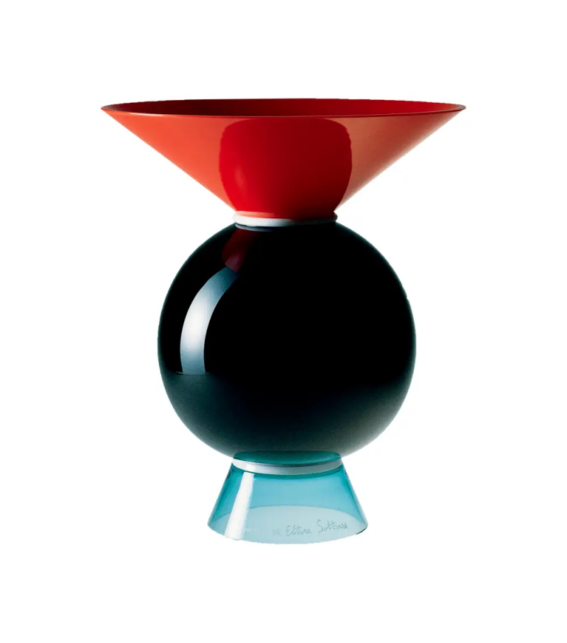 Versandfertig -  Venini Yemen Vase