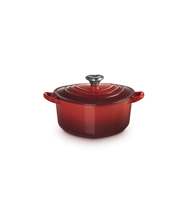 Versandfertig - Cocotte Cuore 20 Le Creuset Kasserolle