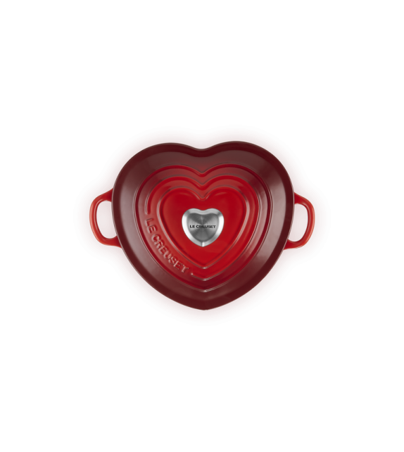 Listo para entregar - Cocotte Cuore 20 Le Creuset Cazuela