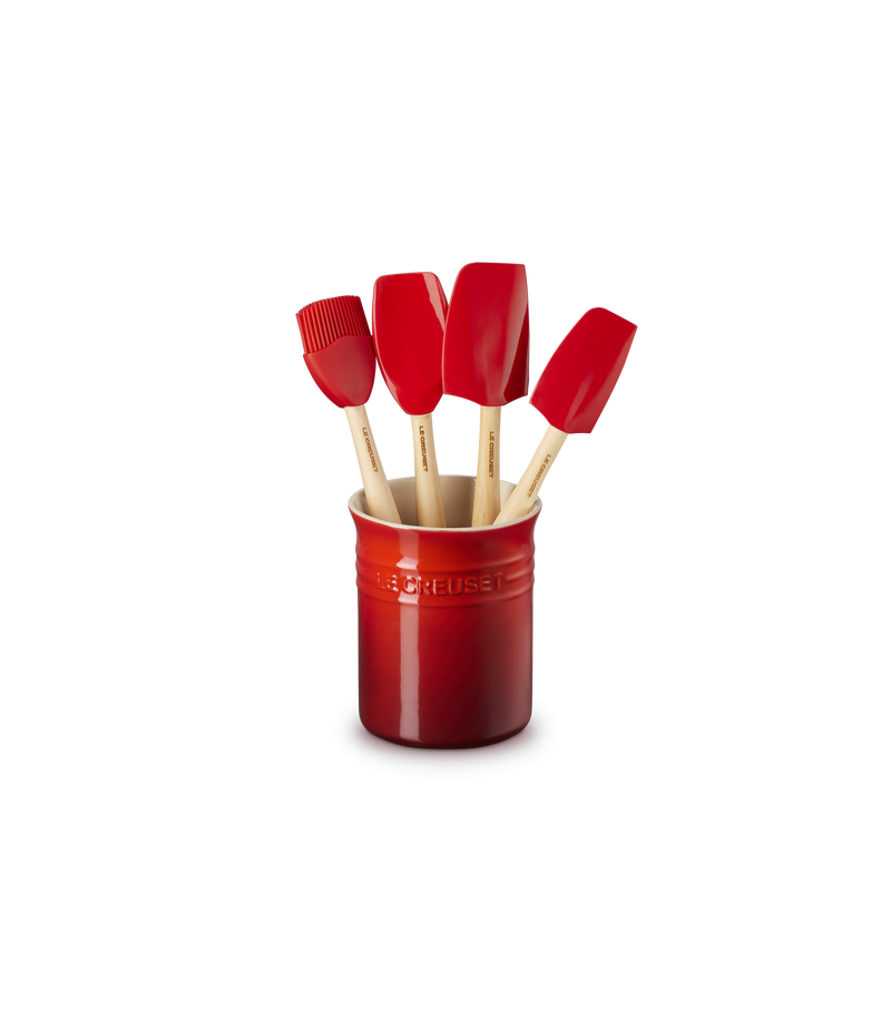 Pronta consegna - Craft Le Creuset Contenitore + 4 Spatole