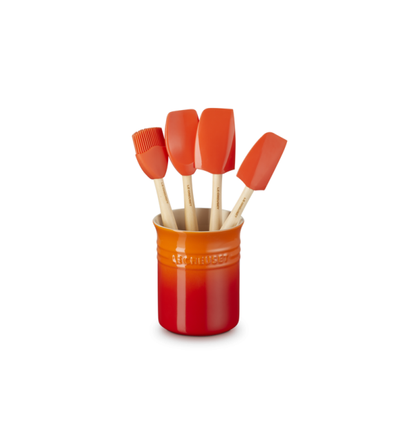 Versandfertig - Craft Le Creuset Behälter + 4 Spatel