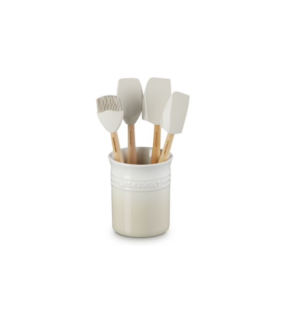 Versandfertig - Craft Le Creuset Behälter + 4 Spatel