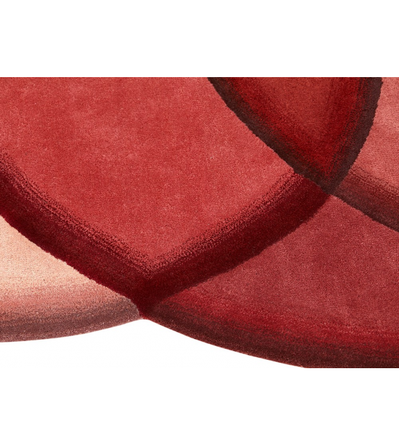 Crystal Red Gan Teppich