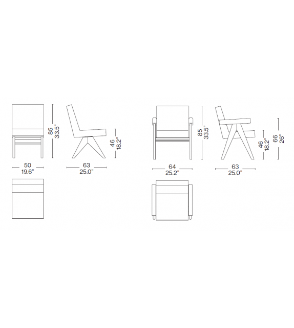 Committee Chair Cassina Poltroncina