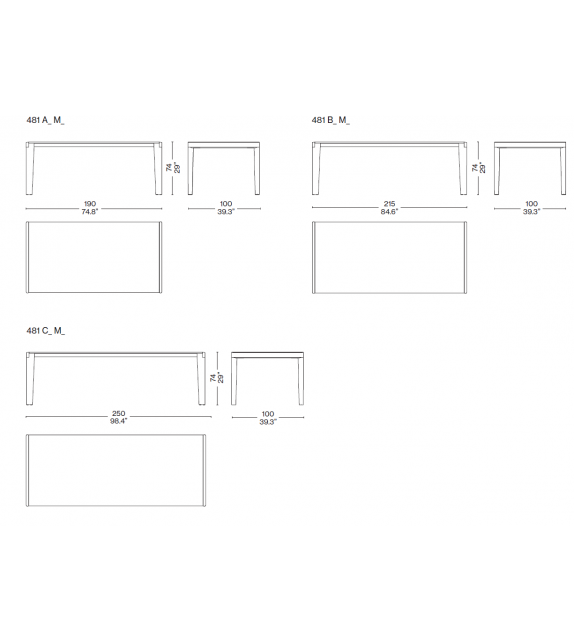 Longplane Cassina Table