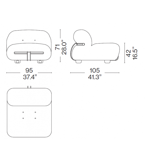 Soriana Cassina Sessel