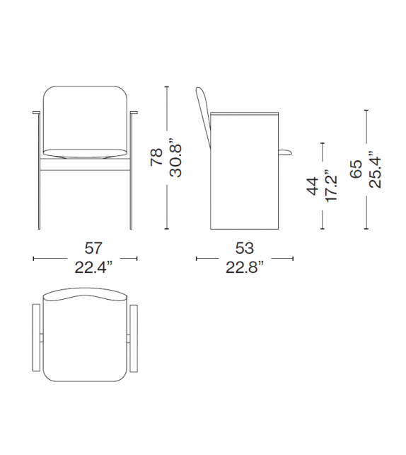 Flutz Cassina Petit Fauteuil
