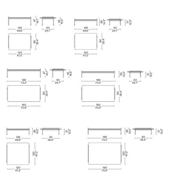 Esosoft Cassina Tavolino
