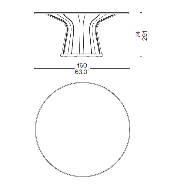 Lebeau Outdoor Table Cassina