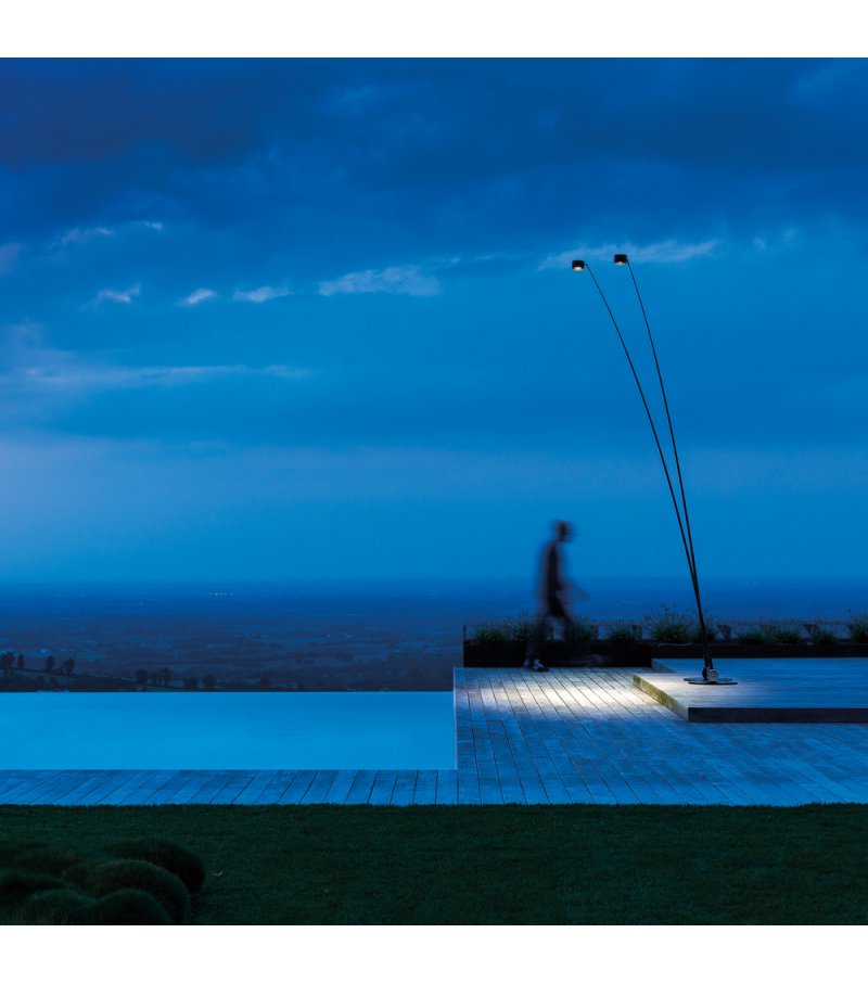 Prêt pour l'expédition – Sampei 440 Outdoor Lampadaire Davide Groppi