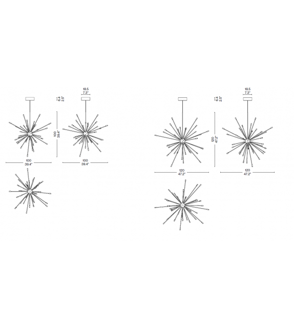 Galaxy Cassina Pendant Lamp