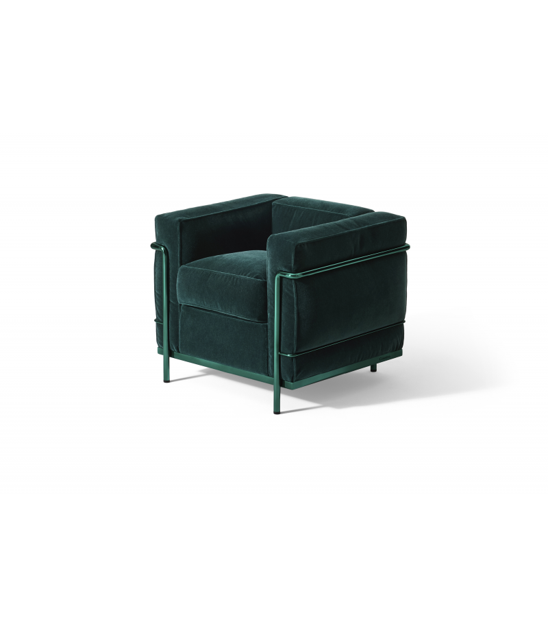 2 Fauteuil Grand Confort, Petit Modèle, Durable, 60 Cassina Sessel
