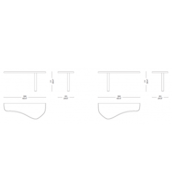 Console Doron Cassina