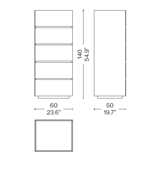 Ghost Box Cassina Hemdenkommode