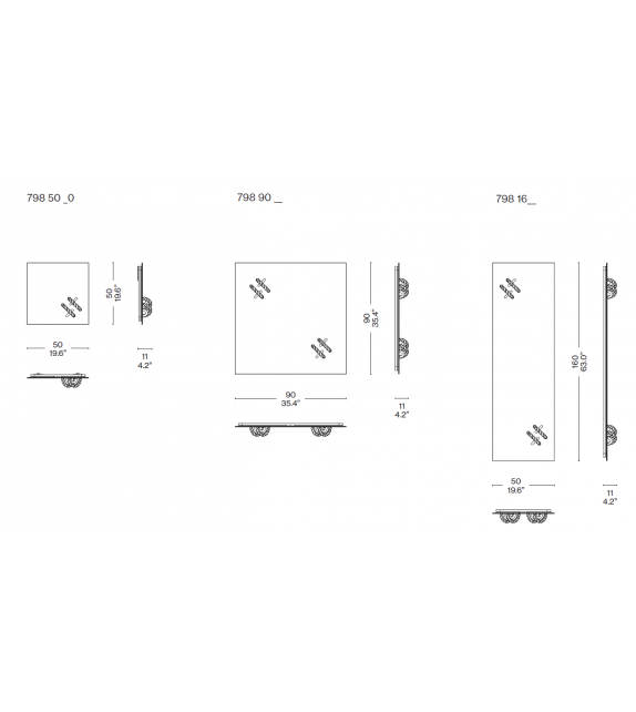 Hooptical Cassina Miroir