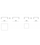 LessLess Quadrat Couchtisch Molteni&C