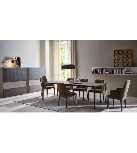 Chelsea Chaise avec Accoudoirs Molteni&C