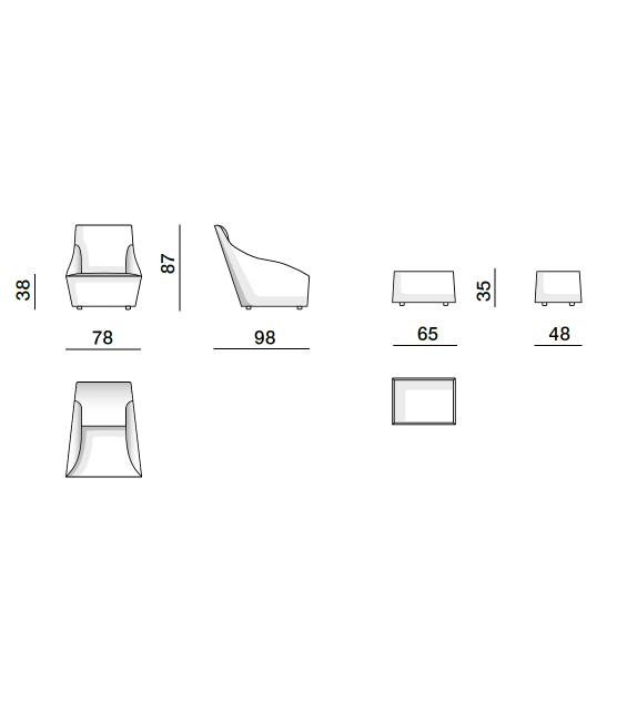 Doda Armchair Molteni&C