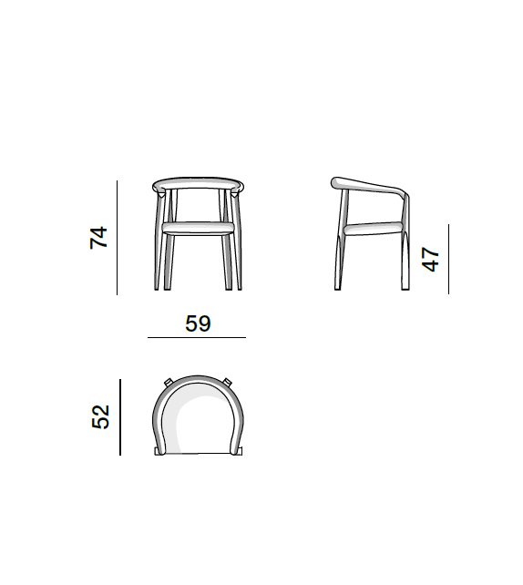 Miss Molteni & C Chaise