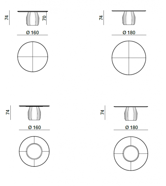 Asterias Molteni & C Table