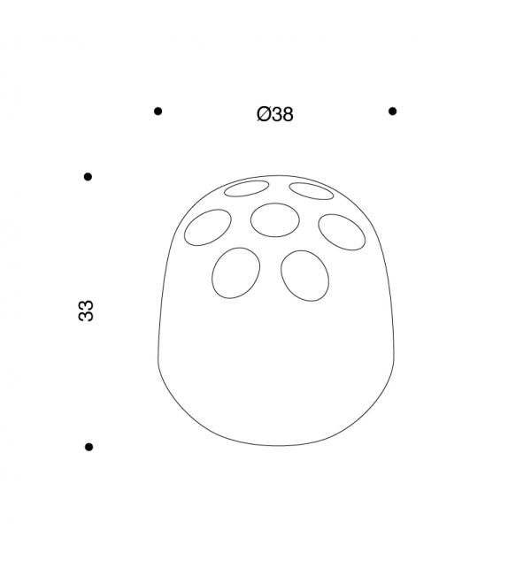 Dedalo Danese Milano Portaombrelli